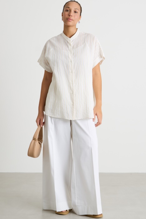 Camicia ampia in organza Intrend