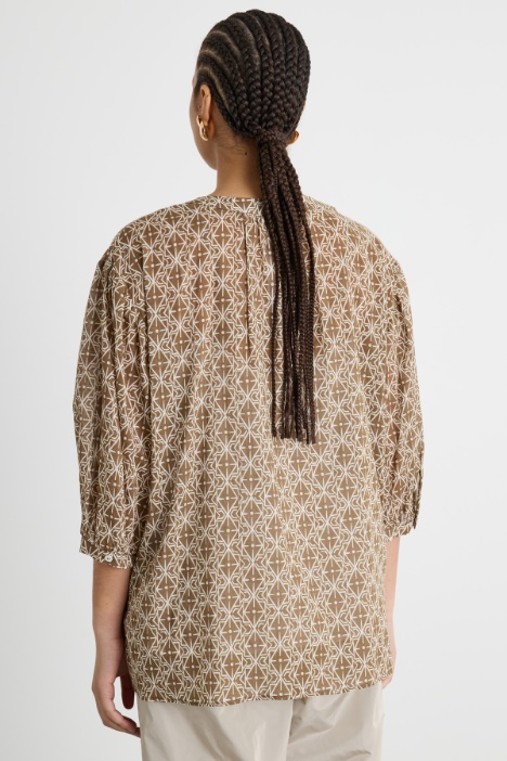 Camicia in voile con top