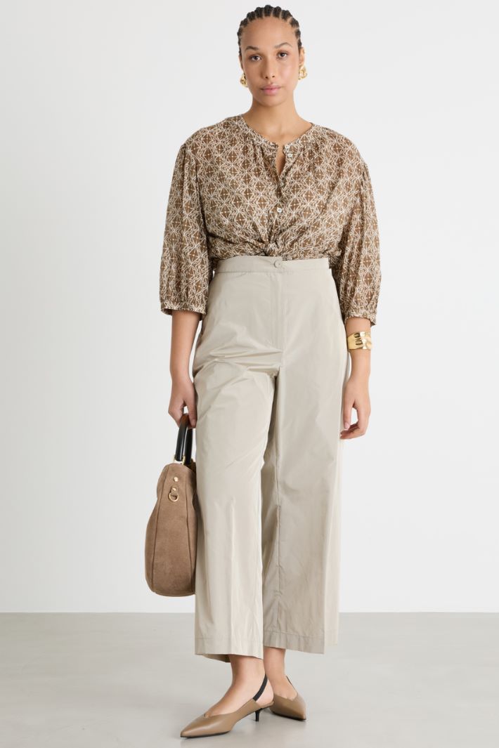 Camicia in voile con top Intrend