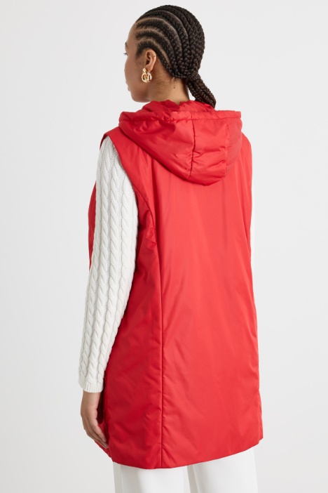 Gilet in tela tecnica antigoccia