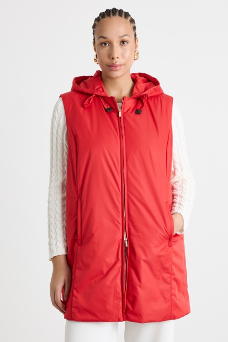 Gilet in tela tecnica antigoccia