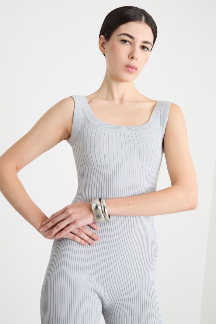 Knitted jumpsuit Intrend - 3