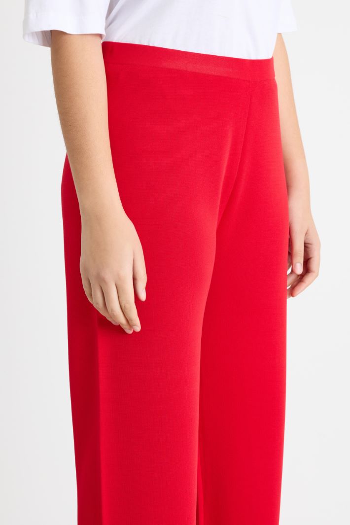 Pantaloni in maglia di viscosa Intrend - 3