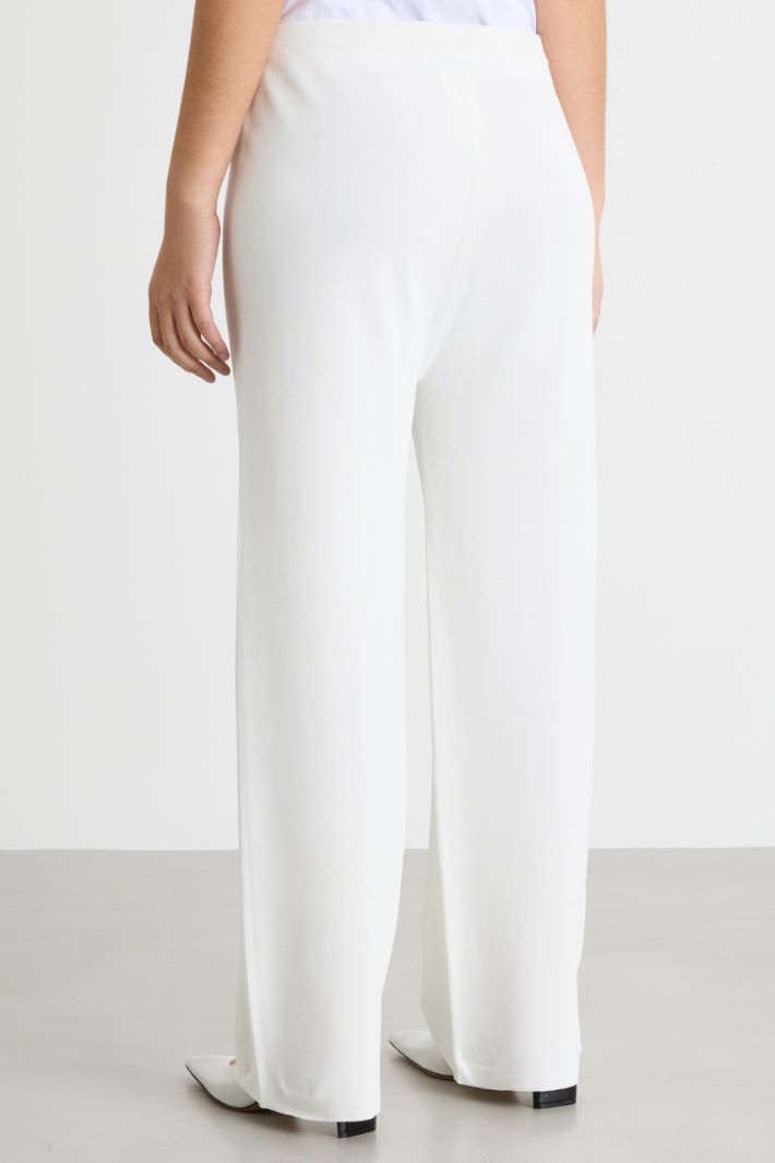 Pantaloni in maglia di viscosa Intrend - 4