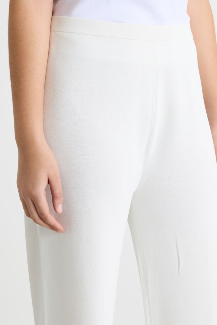 Pantaloni in maglia di viscosa Intrend - 3