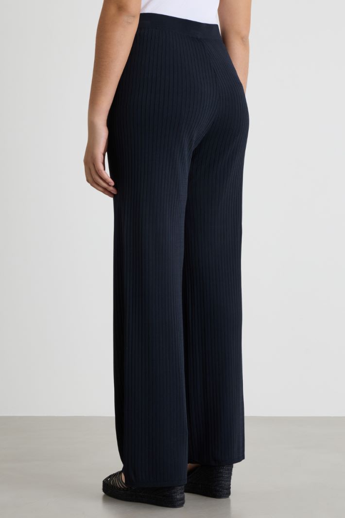 Pantalone in maglia a coste Intrend - 4
