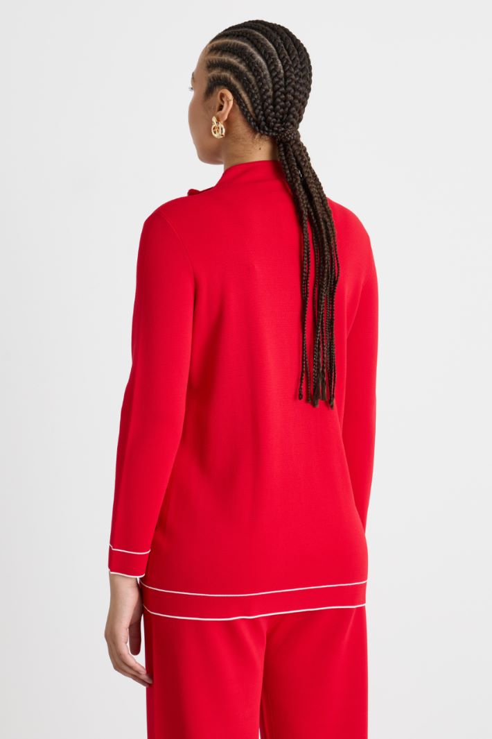 Cardigan con zip Intrend - 4