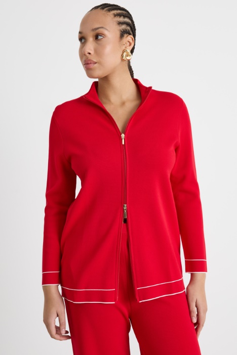 Zip-through Cardigan Intrend