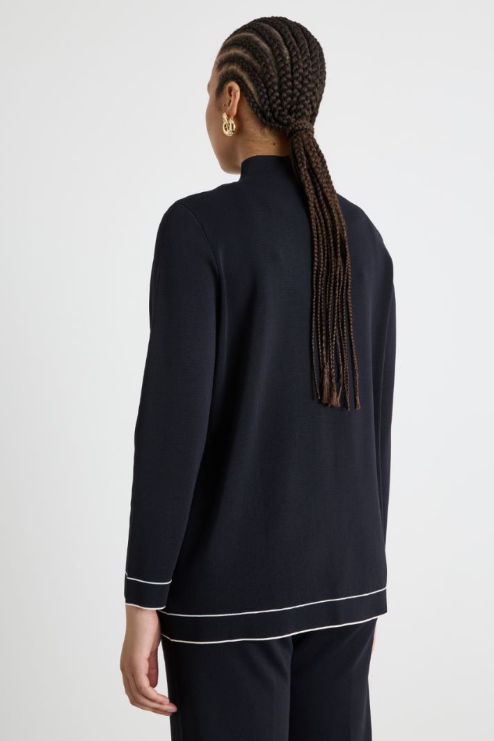 Cardigan con zip Intrend - 4