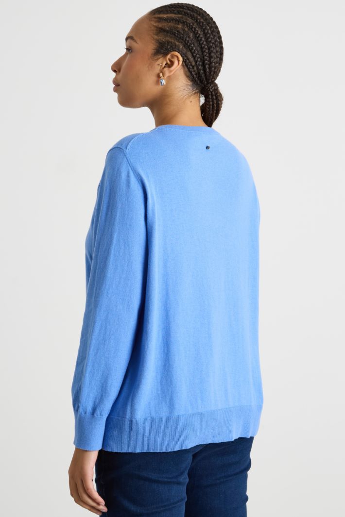 Round-neck cardigan Intrend - 4