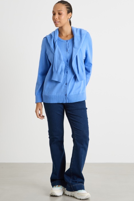 Round-neck cardigan Intrend