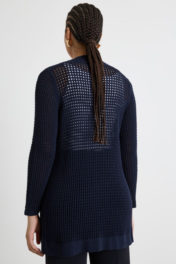 Cardigan a punto traforato Intrend - 4