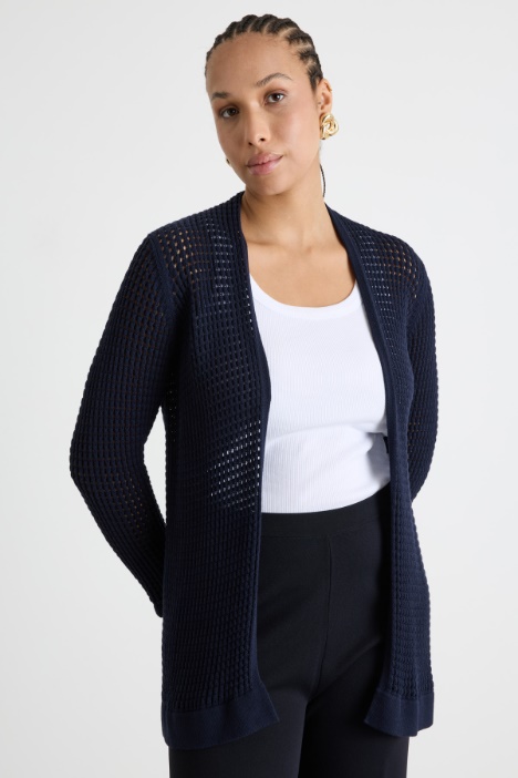 Cardigan a punto traforato Intrend