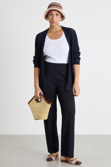 Cardigan a punto traforato Intrend