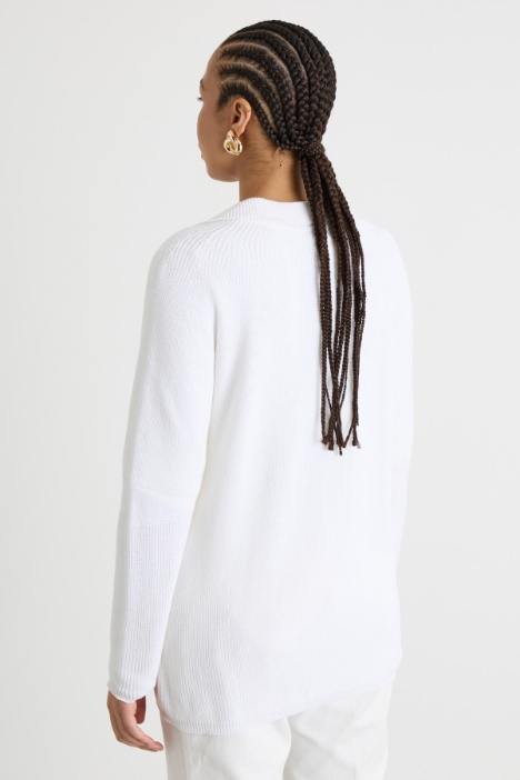 Cardigan modello polo