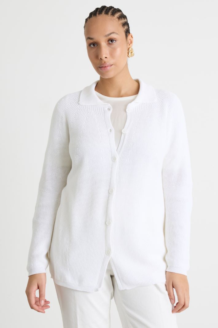 Cardigan modello polo Intrend - 2