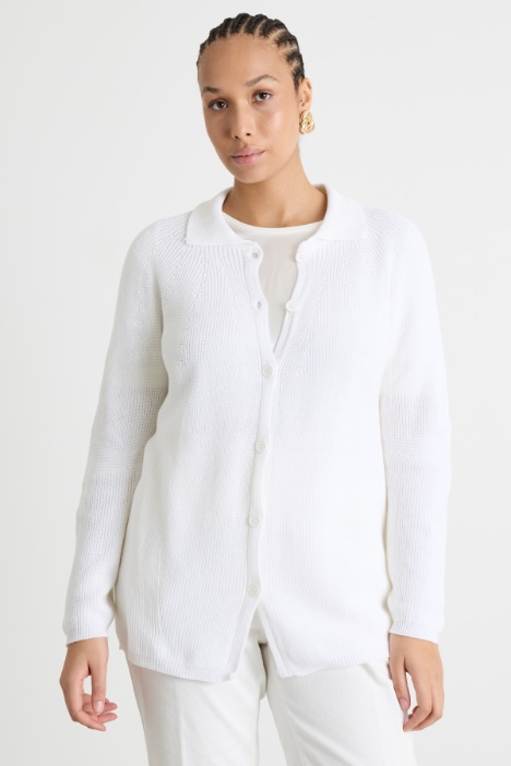 Cardigan modello polo Intrend