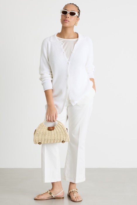 Cardigan modello polo Intrend