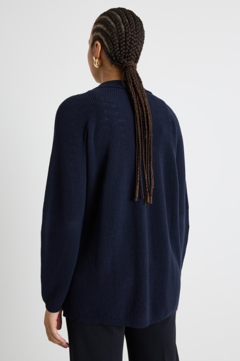 Cardigan modello polo