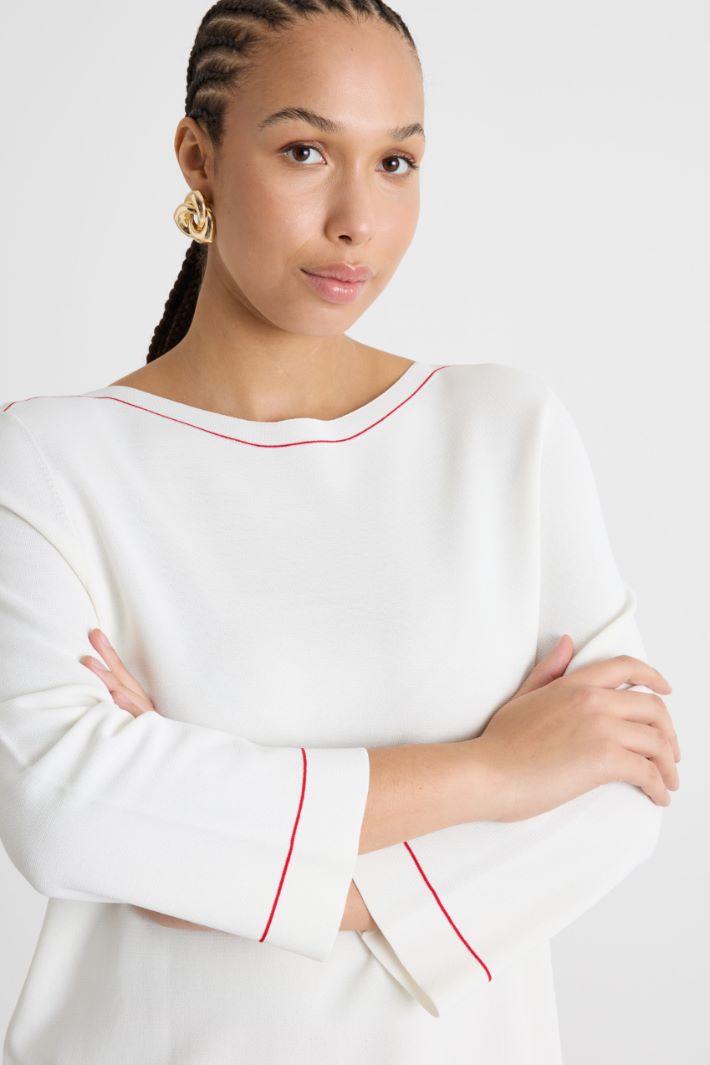 Maglia con dettagli a contrasto Intrend - 3