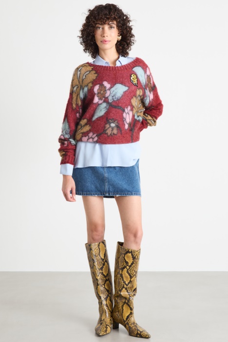 Patterned jumper Intrend