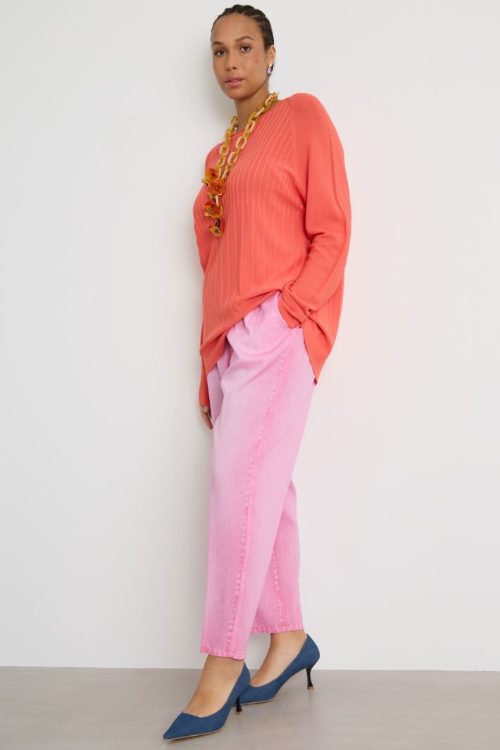 Rib-knit jumper Intrend