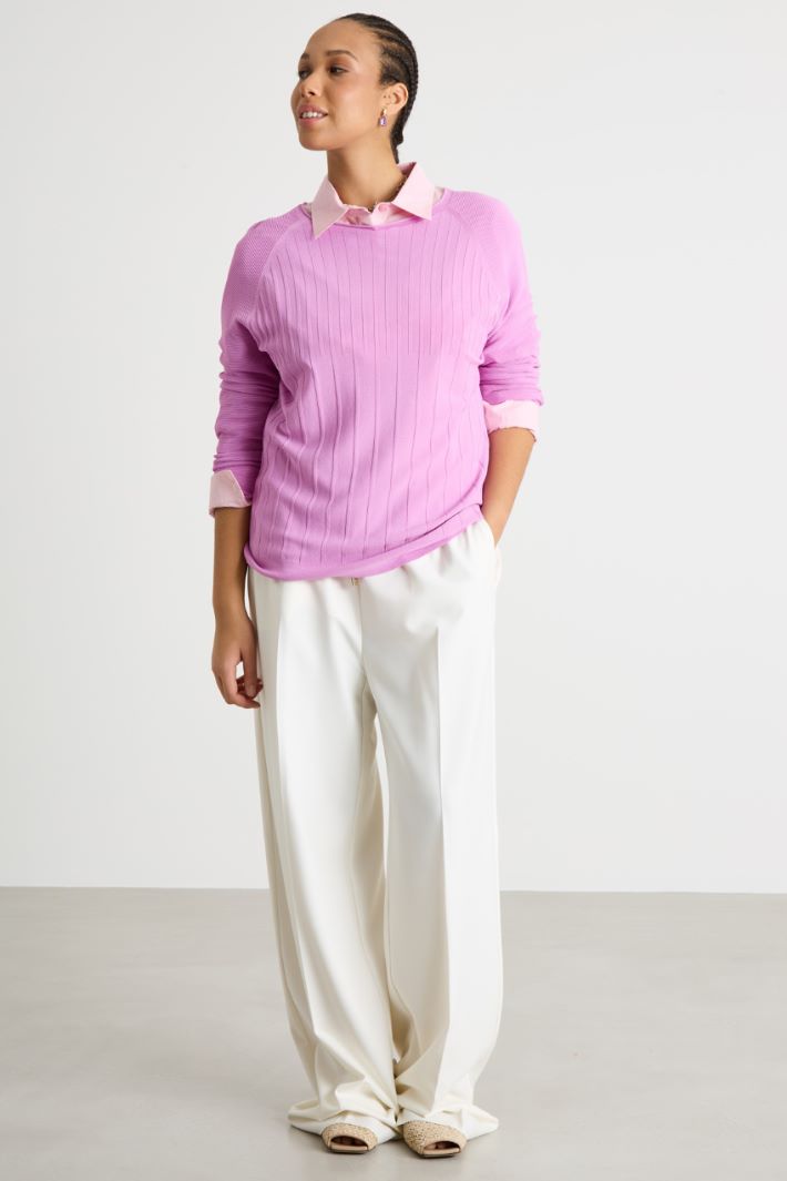 Rib-knit jumper Intrend