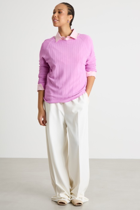 Rib-knit jumper Intrend