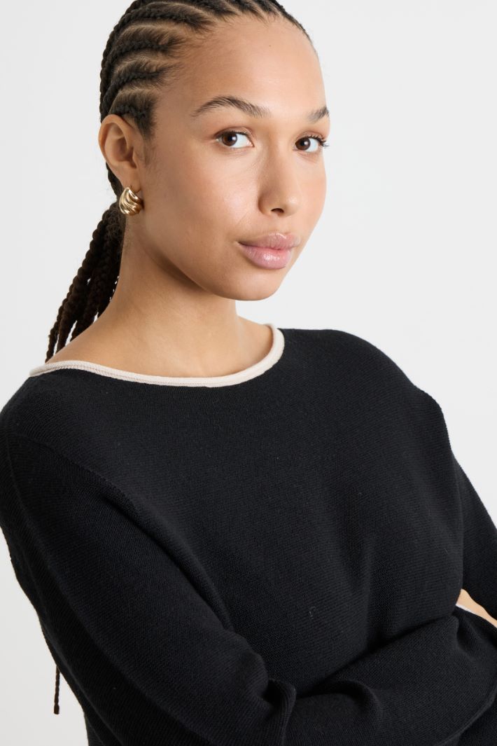 Contrast-Trim Jumper Intrend - 3