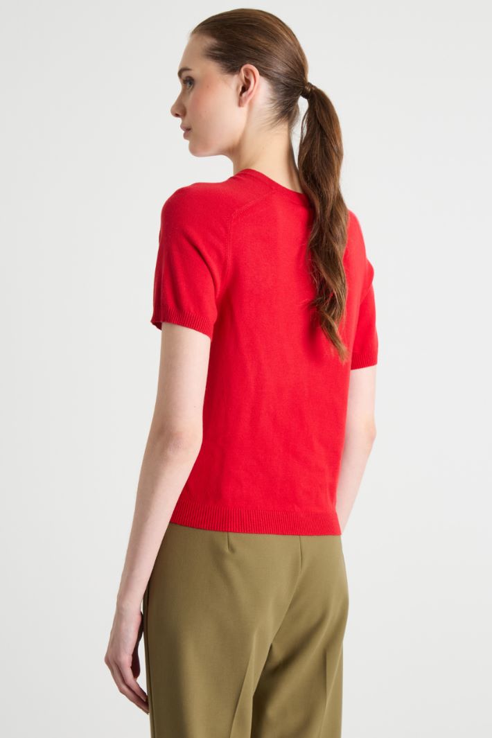 Embroidered-patch knit Intrend - 4