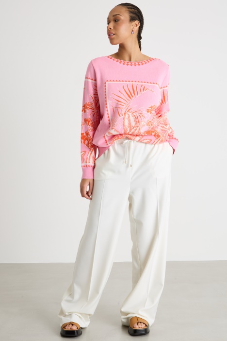 Jacquard jumper Intrend