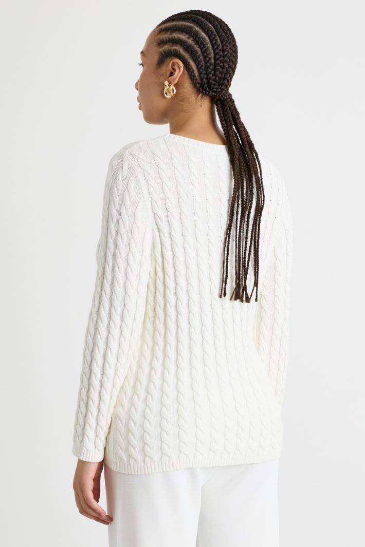 Maglia a trecce Intrend - 4