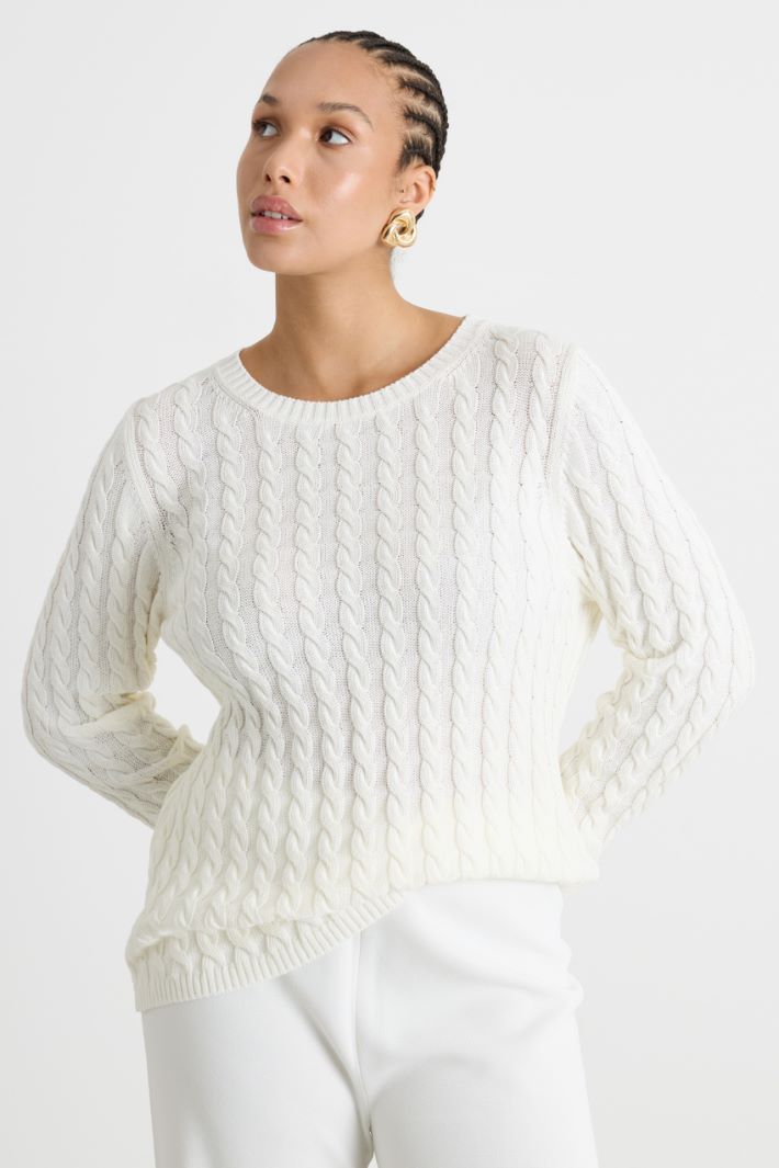 Maglia a trecce Intrend - 2