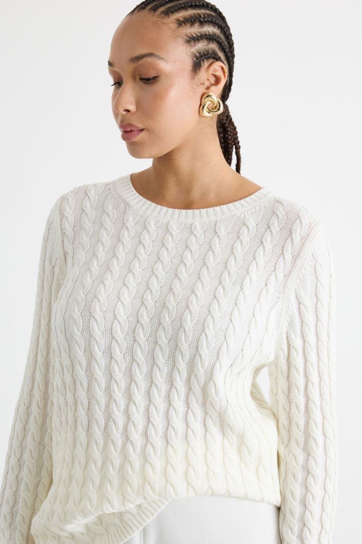 Maglia a trecce Intrend - 3