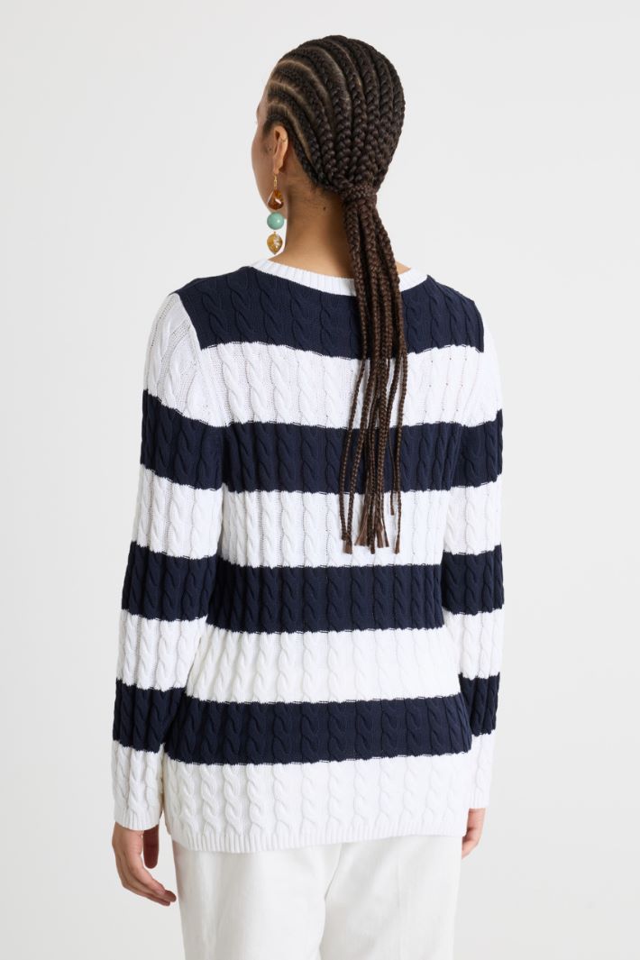 Maglia a trecce Intrend - 4