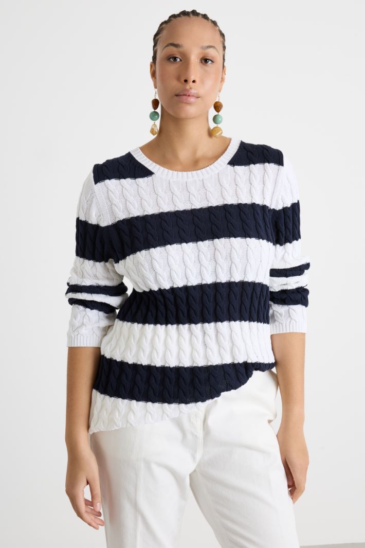 Maglia a trecce Intrend - 2