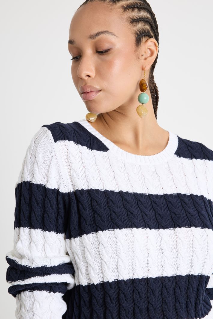 Maglia a trecce Intrend - 3