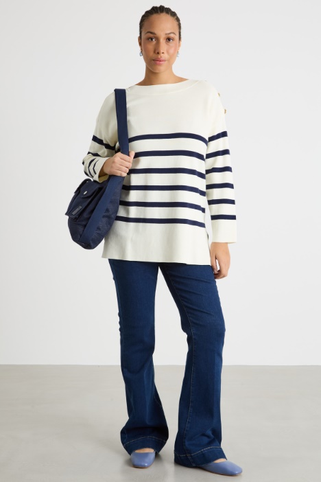Shoulder-button jumper Intrend