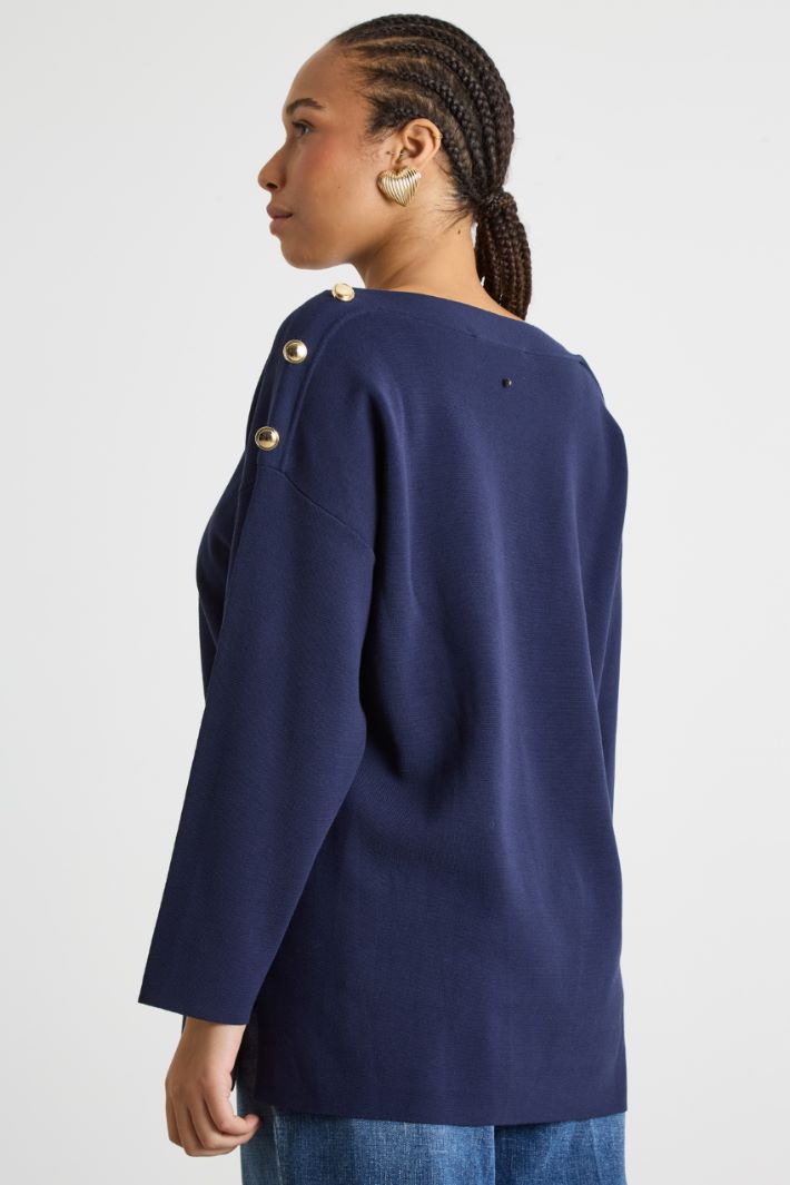 Shoulder-button jumper Intrend - 4