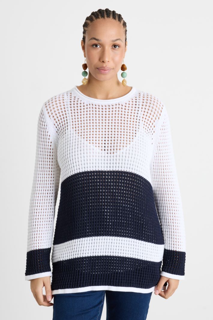 Maglia traforata Intrend - 2