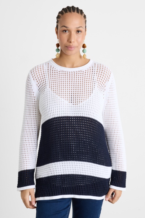 Maglia traforata Intrend