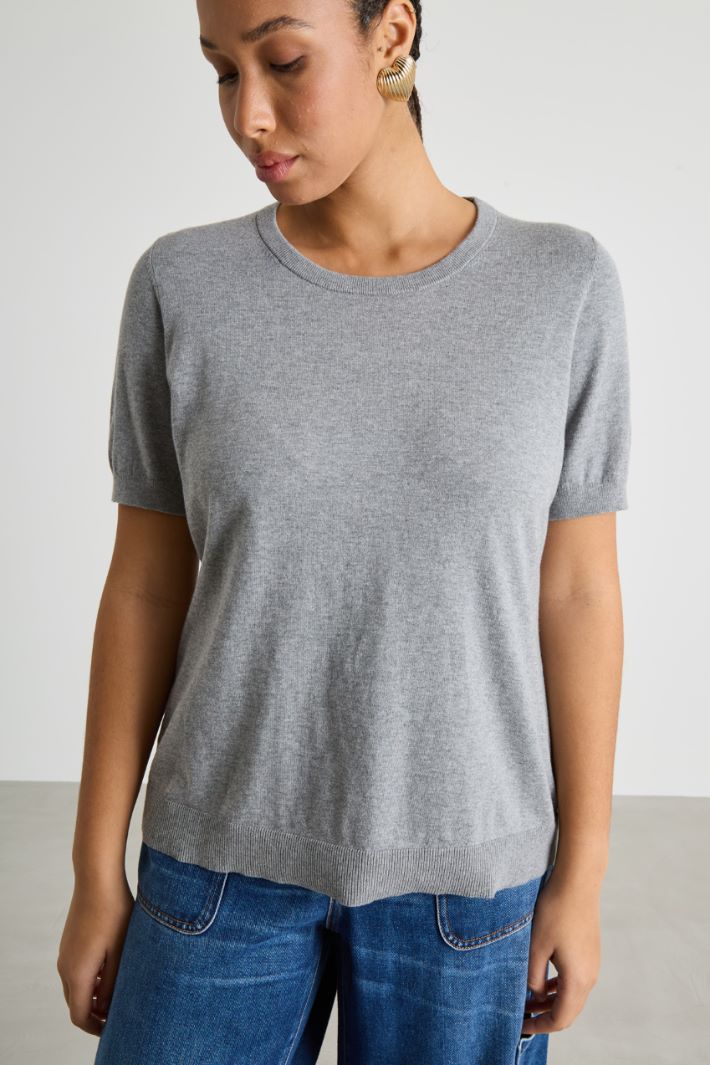 Slim-fit knit top Intrend - 2