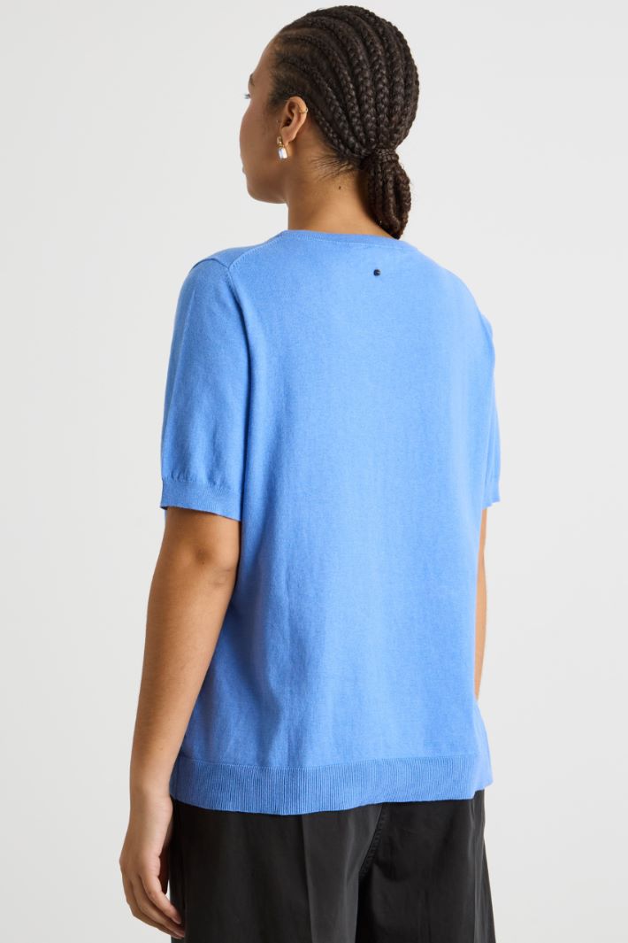 Slim-fit knit top Intrend - 4