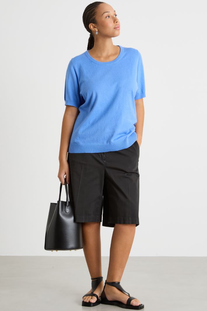 Slim-fit knit top Intrend