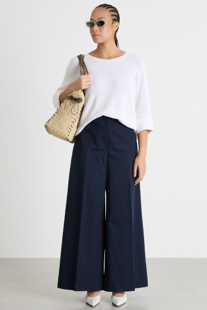 Maglia in filato crepe Intrend