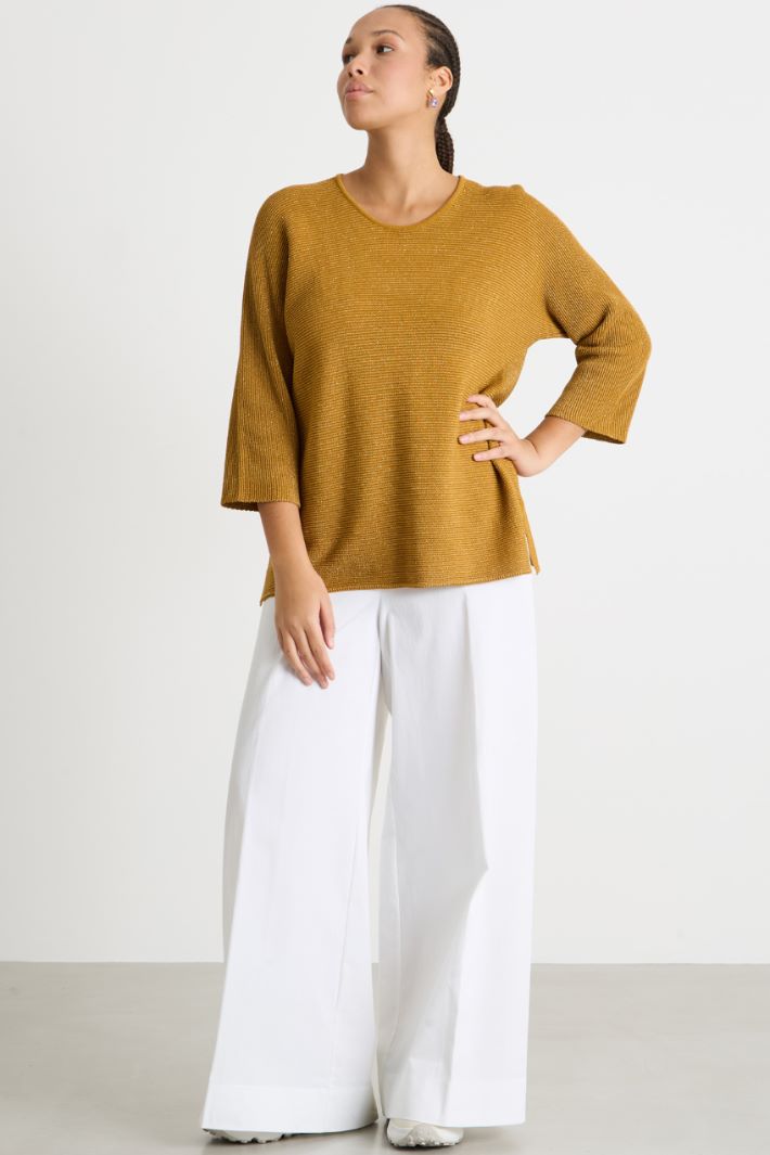 Three-quarter-sleeve jumper Intrend