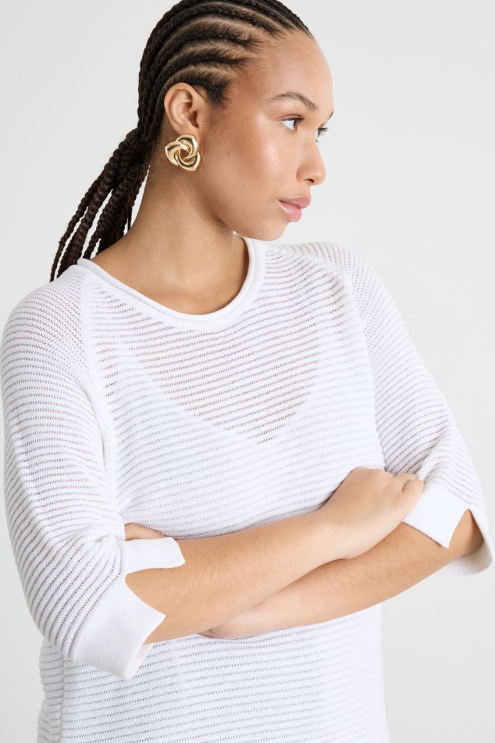 Maglia in filato crepe Intrend - 3