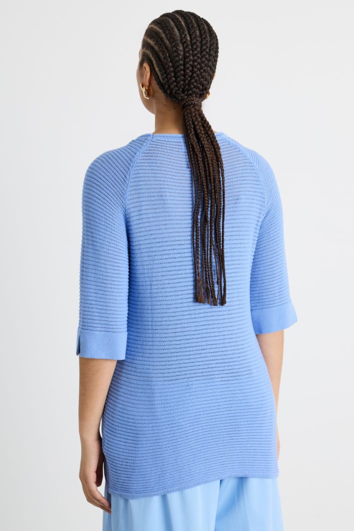 Maglia in filato crepe Intrend - 4