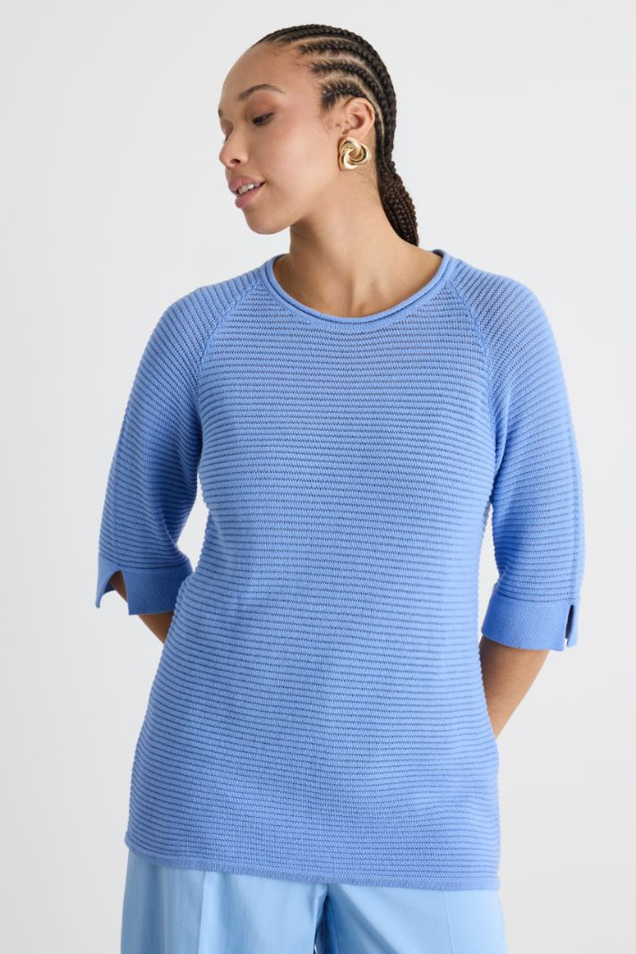 Maglia in filato crepe Intrend - 2