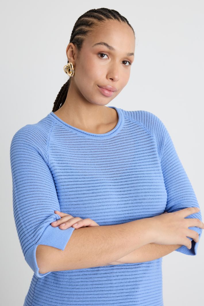 Maglia in filato crepe Intrend - 3